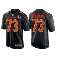 Wholesale Cheap Men's Cincinnati Bengals #73 Jonah Williams 2022 Black Super Bowl LVI Game Stitched Jersey