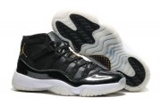 Wholesale Cheap Air Jordan 11 Retro Shoes Black/Gold-White