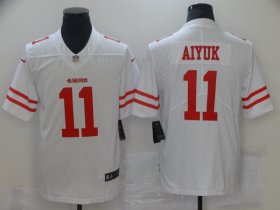 Wholesale Cheap Men San Francisco 49ers 11 Aiyuk White Nike Vapor Untouchable Limited 2021 NFL Jersey