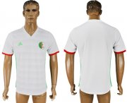 Wholesale Cheap Algeria Blank White Home Soccer Country Jersey