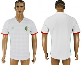 Wholesale Cheap Algeria Blank White Home Soccer Country Jersey