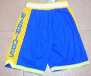 Wholesale Cheap Men's Golden State Warriors The City Lights Blue Short