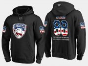 Wholesale Cheap Panthers #88 Jamie Mcginn NHL Banner Wave Usa Flag Black Hoodie