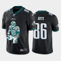 Cheap Philadelphia Eagles #86 Zach Ertz Nike Team Hero 2 Vapor Limited NFL 100 Jersey Black