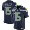 Cheap Men's Seattle Seahawks #15 P.J. Walker Navy Vapor Limited Football Stitched Jersey