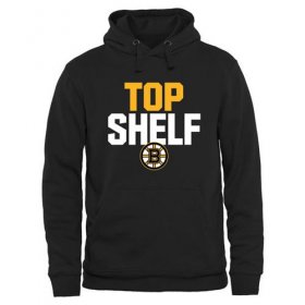 Wholesale Cheap Boston Bruins Top Shelf Pullover Hoodie Black