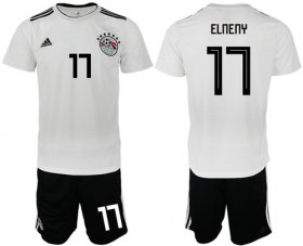 Wholesale Cheap Egypt #17 Elneny Away Soccer Country Jersey