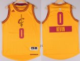 Wholesale Cheap Cleveland Cavaliers #0 Kevin Love Revolution 30 Swingman 2014 Christmas Day Yellow Jersey