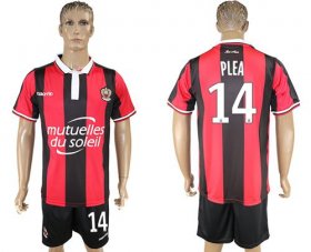 Wholesale Cheap OGC Nice #14 Plea Home Soccer Club Jersey