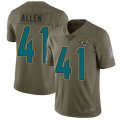 Wholesale Cheap Nike Jaguars #41 Josh Allen Olive Men's Stitched NFL Limited 2017 Salute To Service Jersey