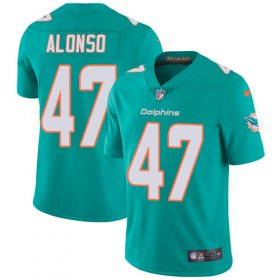 Wholesale Cheap Nike Dolphins #47 Kiko Alonso Aqua Green Team Color Youth Stitched NFL Vapor Untouchable Limited Jersey