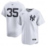 Cheap Men's New York Yankees #35 Cody Bellinger White 2024 Home Limited Stitched Baseball Jersey