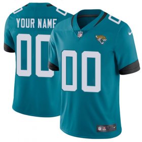 Wholesale Cheap Nike Jacksonville Jaguars Customized Teal Green Team Color Stitched Vapor Untouchable Limited Men\'s NFL Jersey