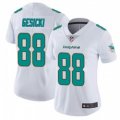 Wholesale Cheap Women's Miami Dolphins #88 Mike Gesicki White limited Vapor Untouchable Jersey