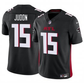 Cheap Men\'s Atlanta Falcons #15 Matthew Judon Black 2024 F.U.S.E Vapor Untouchable Limited Football Stitched Jersey