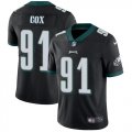 Wholesale Cheap Nike Eagles #91 Fletcher Cox Black Alternate Youth Stitched NFL Vapor Untouchable Limited Jersey