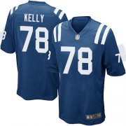 Wholesale Cheap Nike Colts #78 Ryan Kelly Royal Blue Team Color Youth Stitched NFL Elite Jersey