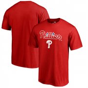 Cheap Men's Philadelphia Phillies Red 2024 Fan Limited T-Shirt