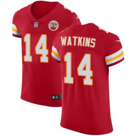 Wholesale Cheap Nike Chiefs #14 Sammy Watkins Red Team Color Men\'s Stitched NFL Vapor Untouchable Elite Jersey