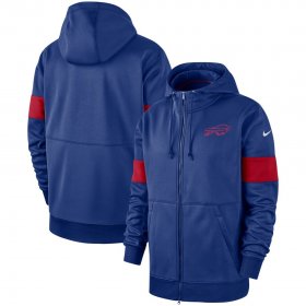 Wholesale Cheap Buffalo Bills Nike Sideline Performance Full-Zip Hoodie Royal