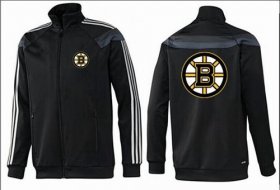 Wholesale Cheap NHL Boston Bruins Zip Jackets Black-2