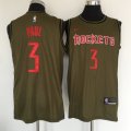 Wholesale Cheap Houston Rockets #3 Chris Paul Olive Nike Swingman Jersey