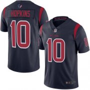 Wholesale Cheap Nike Texans #10 DeAndre Hopkins Navy Blue Men's Stitched NFL Limited Rush Jersey