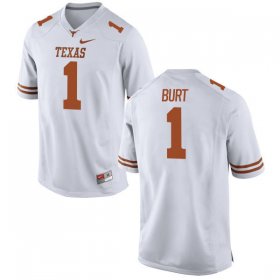 Wholesale Cheap Men\'s Texas Longhorns 1 John Burt White Nike College Jersey