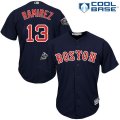 Wholesale Cheap Red Sox #13 Hanley Ramirez Navy Blue Cool Base 2018 World Series Stitched Youth MLB Jersey