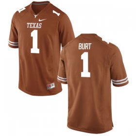 Wholesale Cheap Men\'s Texas Longhorns 1 John Burt Orange Nike College Jersey