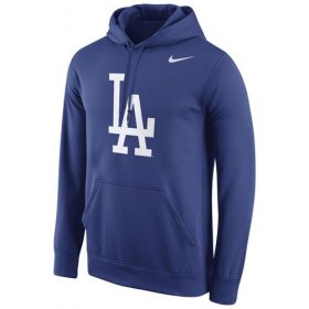 Wholesale Cheap Los Angeles Dodgers Nike Logo Performance Pullover Royal MLB Hoodie