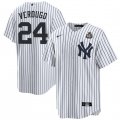 Cheap Men's New York Yankees #24 Alex Verdugo White 2024 World Series Cool Base Stitched Baseball Jersey