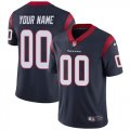 Wholesale Cheap Nike Houston Texans Customized Navy Blue Team Color Stitched Vapor Untouchable Limited Men's NFL Jersey