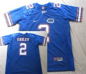 Wholesale Cheap Florida Gators #2 Jeff Demps Blue Jersey