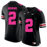 Wholesale Cheap Ohio State Buckeyes 2 J.K. Dobbins Black 2018 Breast Cancer Awareness College Football Jersey