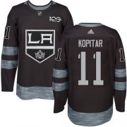 Wholesale Cheap Adidas Kings #11 Anze Kopitar Black 1917-2017 100th Anniversary Stitched NHL Jersey