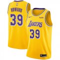 Wholesale Cheap Nike Lakers #39 Dwight Howard Gold NBA Swingman Icon Edition Jersey