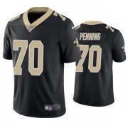 Wholesale Cheap Men's New Orleans Saints #70 Trevor Penning Black Vapor Limited Stitched Jersey