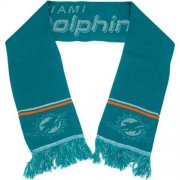 Wholesale Cheap Miami Dolphins Aqua Green Metallic Thread Scarf