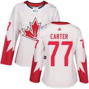 Wholesale Cheap Team Canada #77 Jeff Carter White 2016 World Cup Women's Stitched NHL Jersey