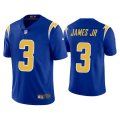 Wholesale Cheap Men's Los Angeles Chargers #3 Derwin James Jr. Royal Vapor Untouchable Limited Stitched Jersey