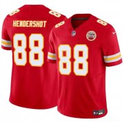 Men's Kansas City Chiefs #88 Peyton Hendershot Red 2024 F.U.S.E Vapor Untouchable Limited Stitched Football Jersey