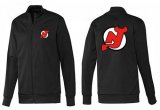 Wholesale Cheap NHL New Jersey Devils Zip Jackets Black-1