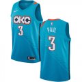 Wholesale Cheap Nike Thunder #3 Chris Paul Turquoise NBA Swingman City Edition 2018-19 Jersey