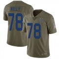 Wholesale Cheap Nike Colts #78 Ryan Kelly Olive Men's Stitched NFL Limited 2017 Salute to Service Jersey