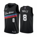 Wholesale Cheap Men San Antonio Spurs #8 patty mills black city edition fiesta colors 2020 nba jersey