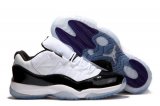 Wholesale Cheap Air Jordan 11 Low Concord Shoes White/Black