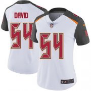 Wholesale Cheap Nike Buccaneers #54 Lavonte David White Women's Stitched NFL Vapor Untouchable Limited Jersey