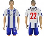 Wholesale Cheap Oporto #22 Danilo Home Soccer Club Jersey