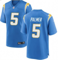 Wholesale Cheap Men's Los Angeles Chargers #5 Josh Palmer Blue Vapor Untouchable Limited Stitched Jersey